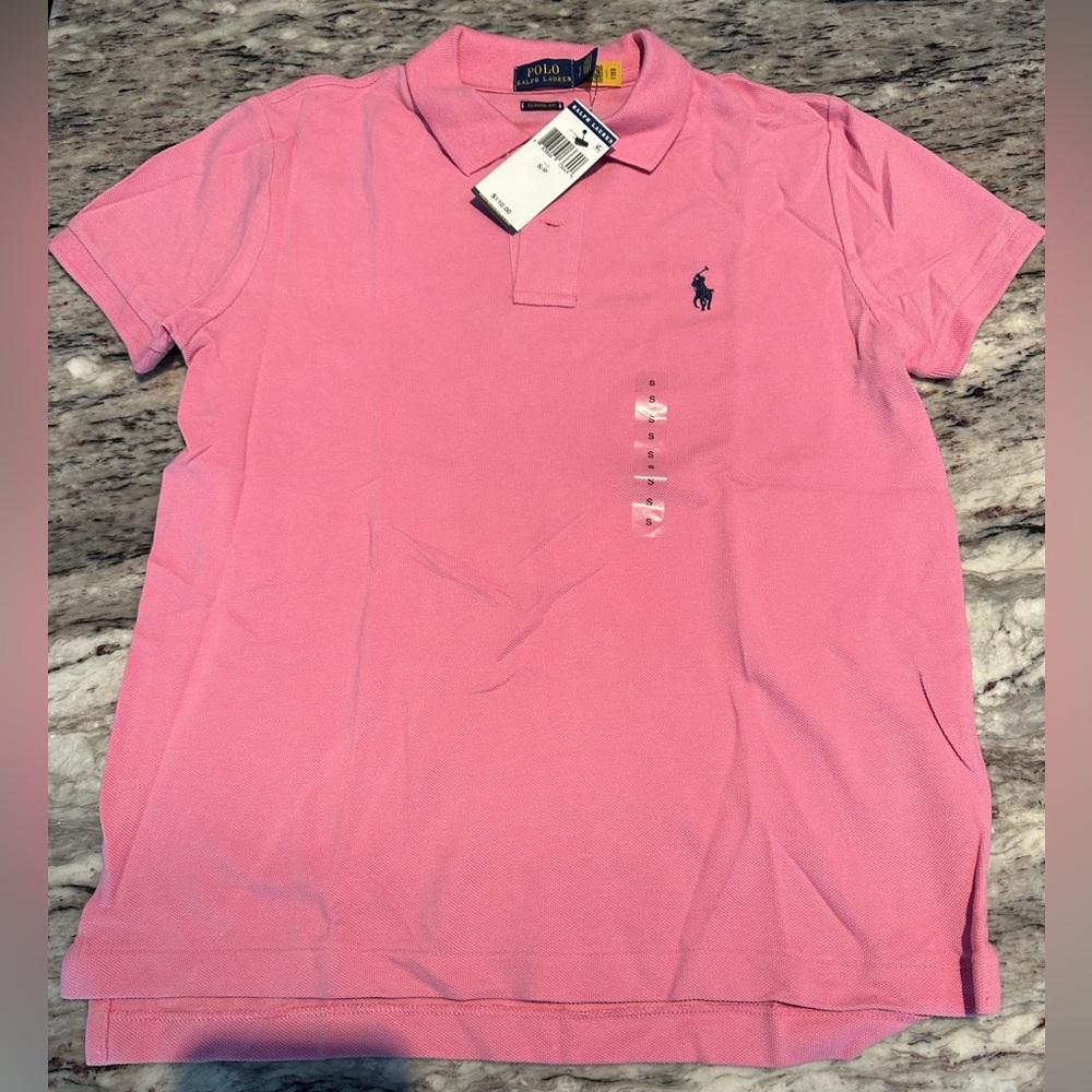 Brand New Ralph Lauren Classic Fit Mesh Polo Shirt